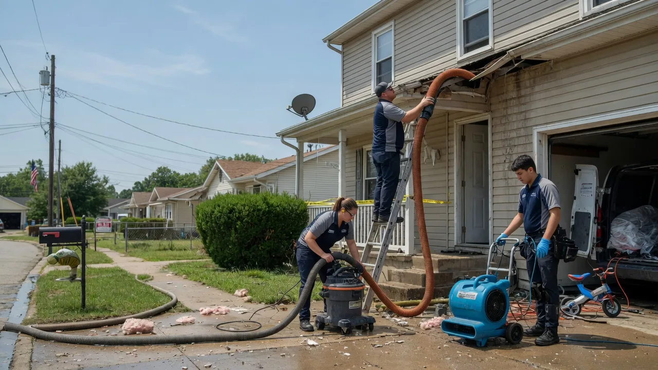 Water Damage Restoration in Spelter, WV near me